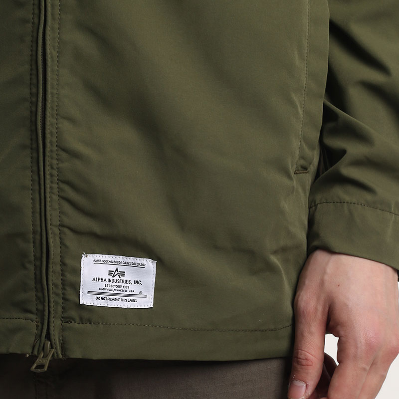 мужская куртка Alpha Industries Nylon Cargo Shirt Jacket  (MJN53000C1-green)  - цена, описание, фото 4